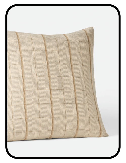 Coyuchi GOTS certified organic cotton decorative throw pillows