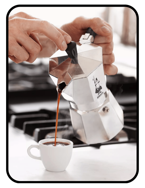 Bialetti Moka Express aluminum stovetop espresso coffee maker