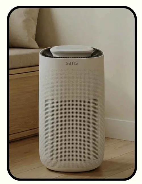 sans air purifier with H13 HEPA filter and activated carbon