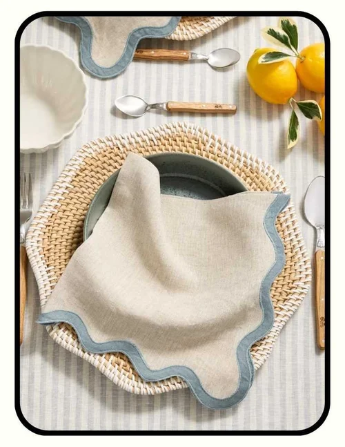 Quince OEKO-TEX certified non-toxic linen napkins