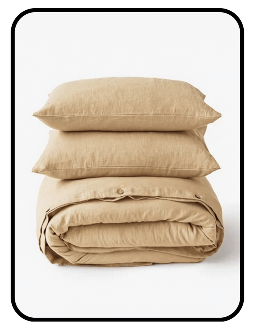 Magic Linen heavier weight OEKO-TEX certified linen sheets