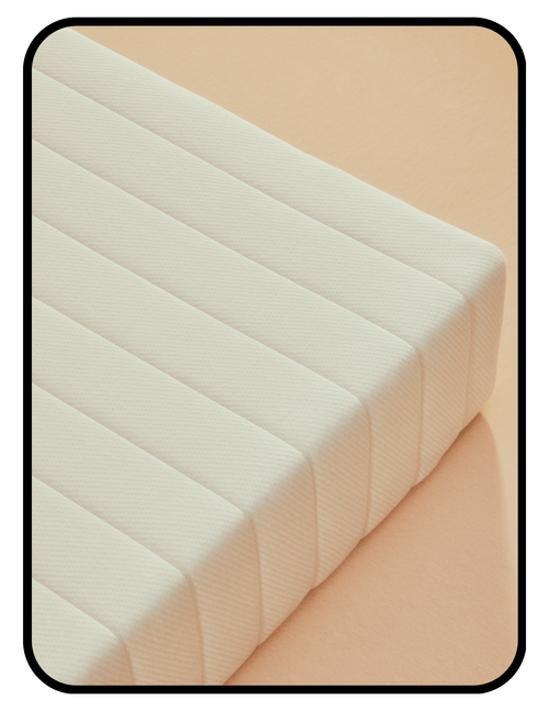 EarthFoam organic latex mattress, GOLS and GOTS certified non-toxic