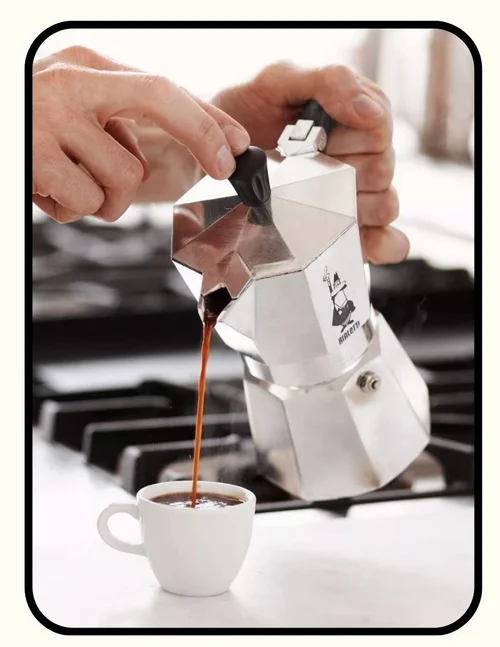 Bialetti Moka Express aluminum stovetop espresso coffee maker