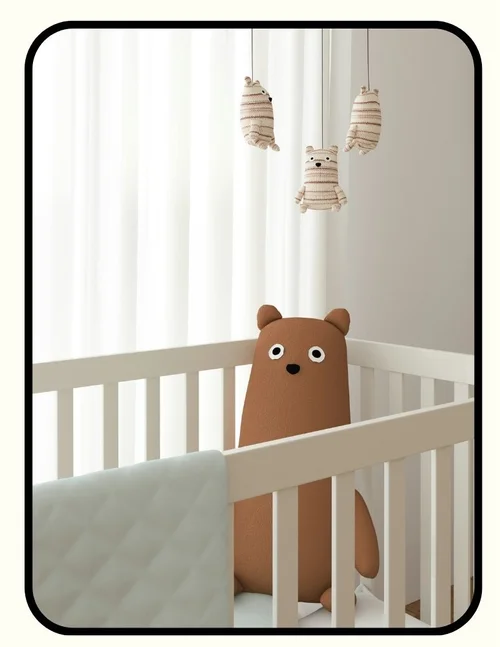 Lullaby Earth waterproof crib mattress with polyethylene core, EWG Verified