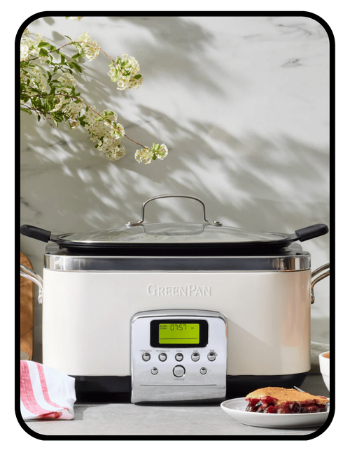 GreenPan cast aluminum ceramic non-stick slow cooker