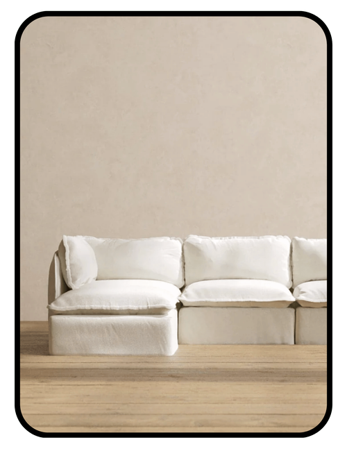 Anabei steel-frame foam sofa with OEKO-TEX certified fabric