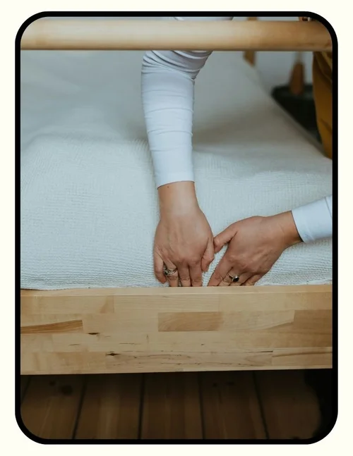 My Green Mattress 2 inch GOLS organic Dunlop latex topper with unbleached GOTS organic cotton casing