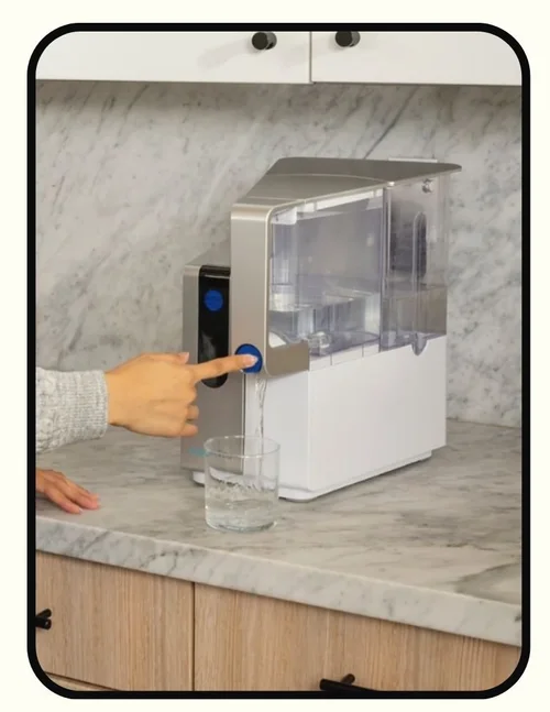 AquaTru Classic countertop reverse osmosis water filter dispenser