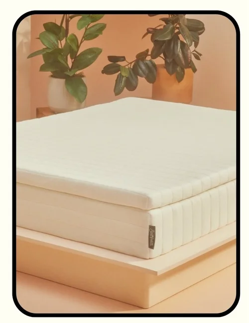 EarthFoam organic latex mattress, GOLS and GOTS certified non-toxic