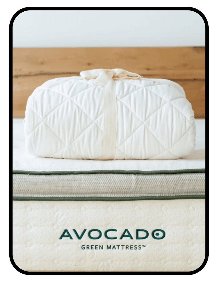 Avocado 100% GOTS certified organic cotton mattress protector