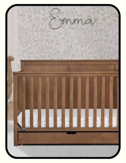 Delta Children, babyGap, and Simmons Kids non-toxic cribs in solid and engineered wood, GreenGuard GOLD certified