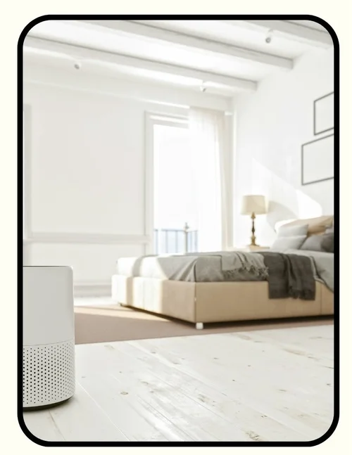 Dayette air purifier with H14 medical grade HEPA filter