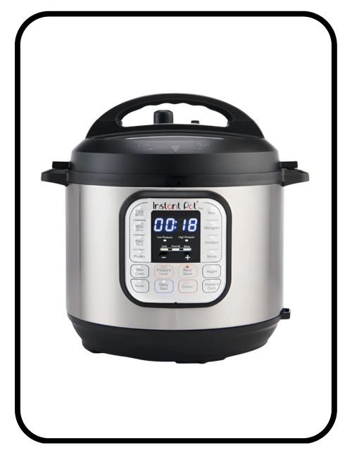 Instant Pot stainless steel pressure cooker and slow cooker
