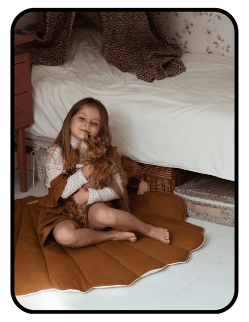 Moi Mili non toxic play pad in OEKO-TEX certified linen