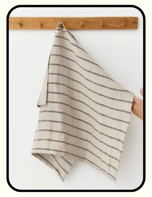 Magic Linen OEKO-TEX certified non-toxic linen kitchen towels