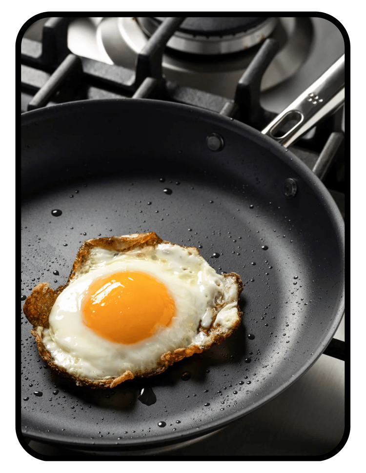 Misen nitrided carbon steel non-stick pan