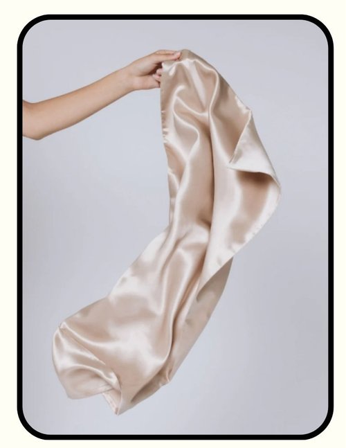 GOTS organic silk pillowcase