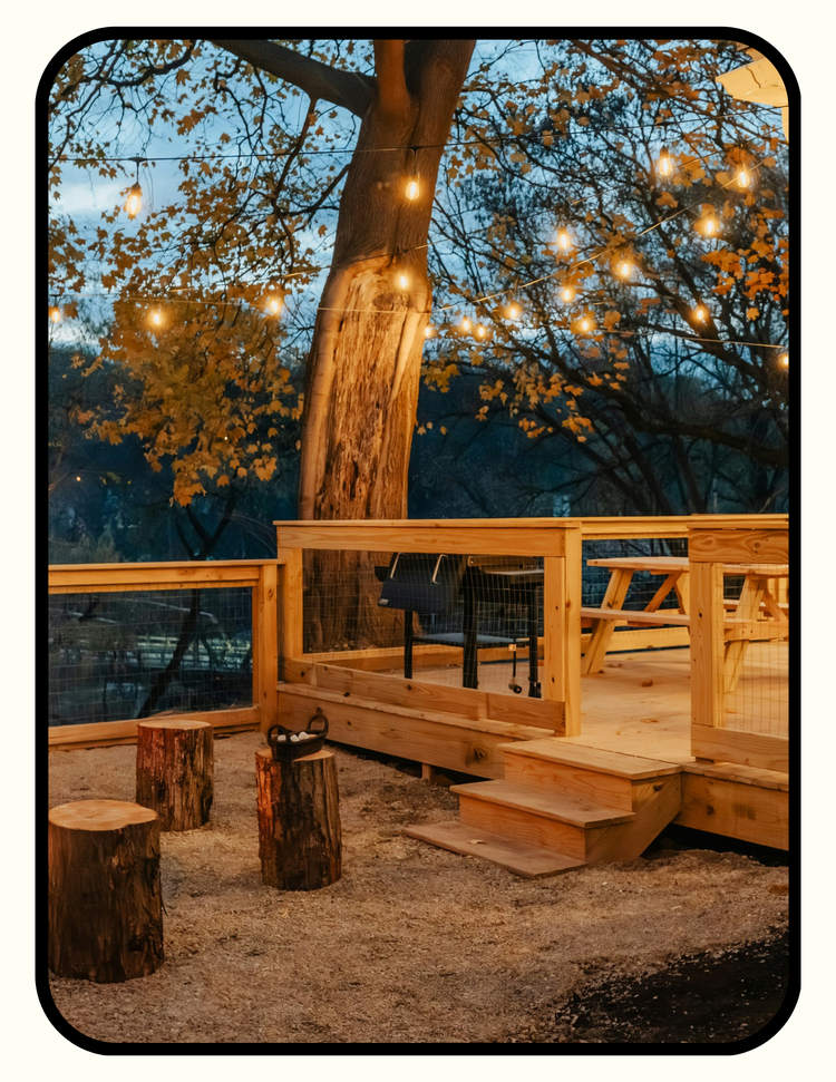 Non-toxic backyard furniture and lighting collection