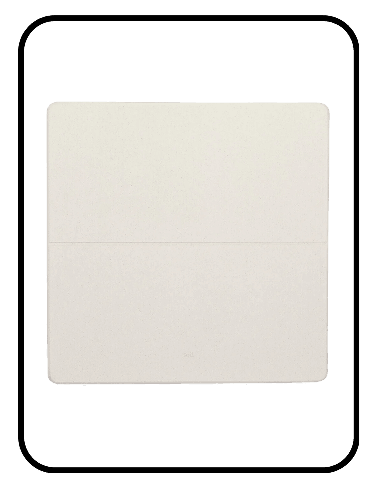 GEM vermiculite and diatomaceous earth bath stone mat