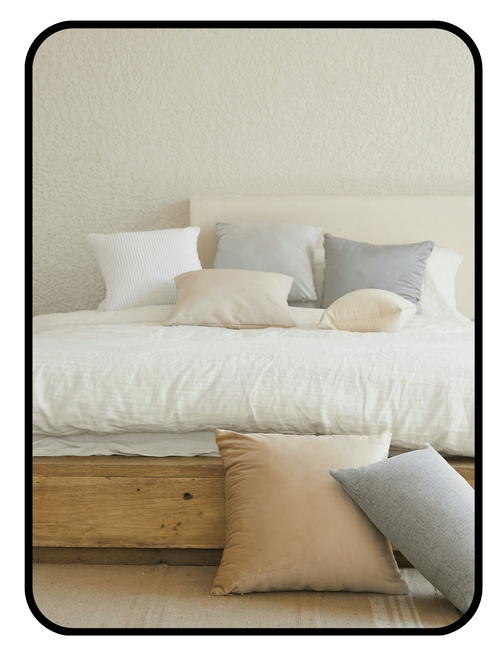 The Futon Shop natural mattress with GOLS latex, OEKO-TEX wool, and coconut coir