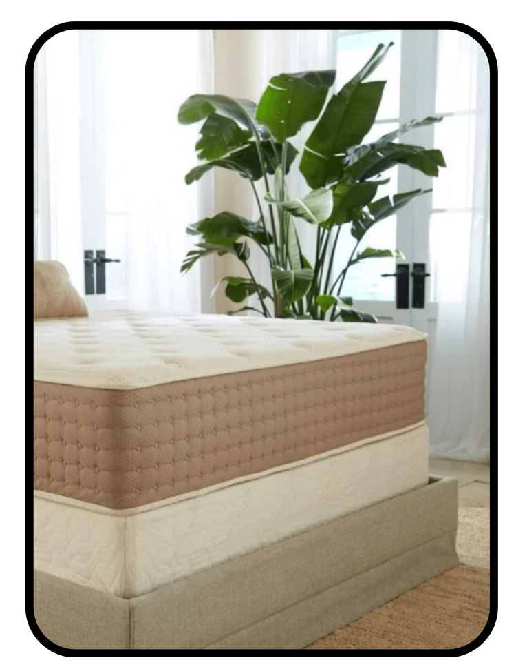 Eco Terra Hybrid Latex mattress, GOLS and GOTS certified organic