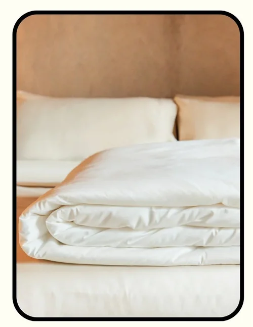 GOTS Organic Cotton Silk Duvet Insert by Aeptom