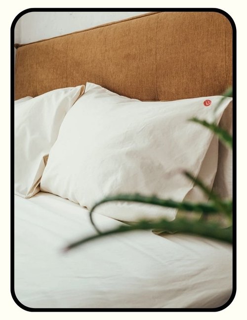 AIZOME GOTS certified organic cotton sheets, plant-dyed