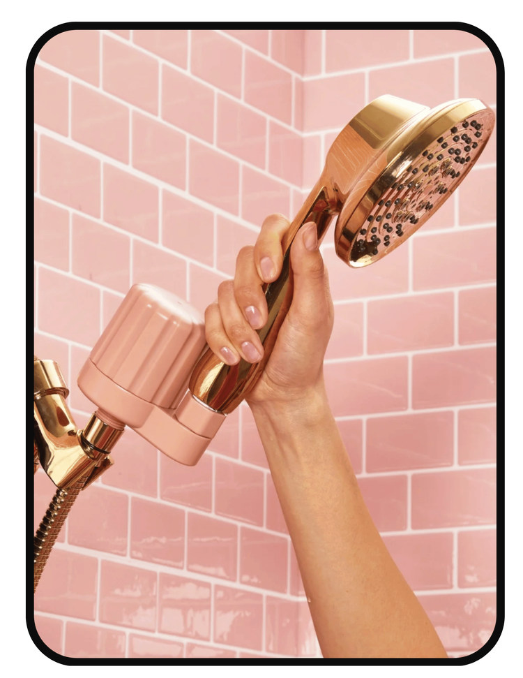 Kitsch shower filter with 86% KDF media