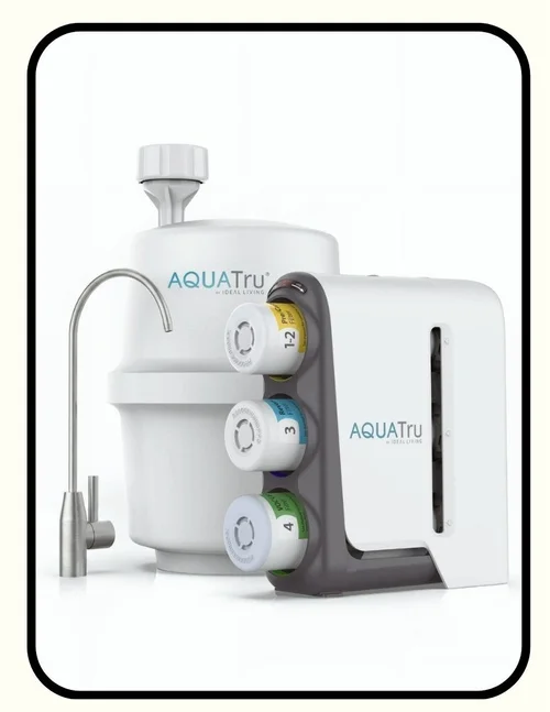 AquaTru under-sink reverse osmosis water filter system