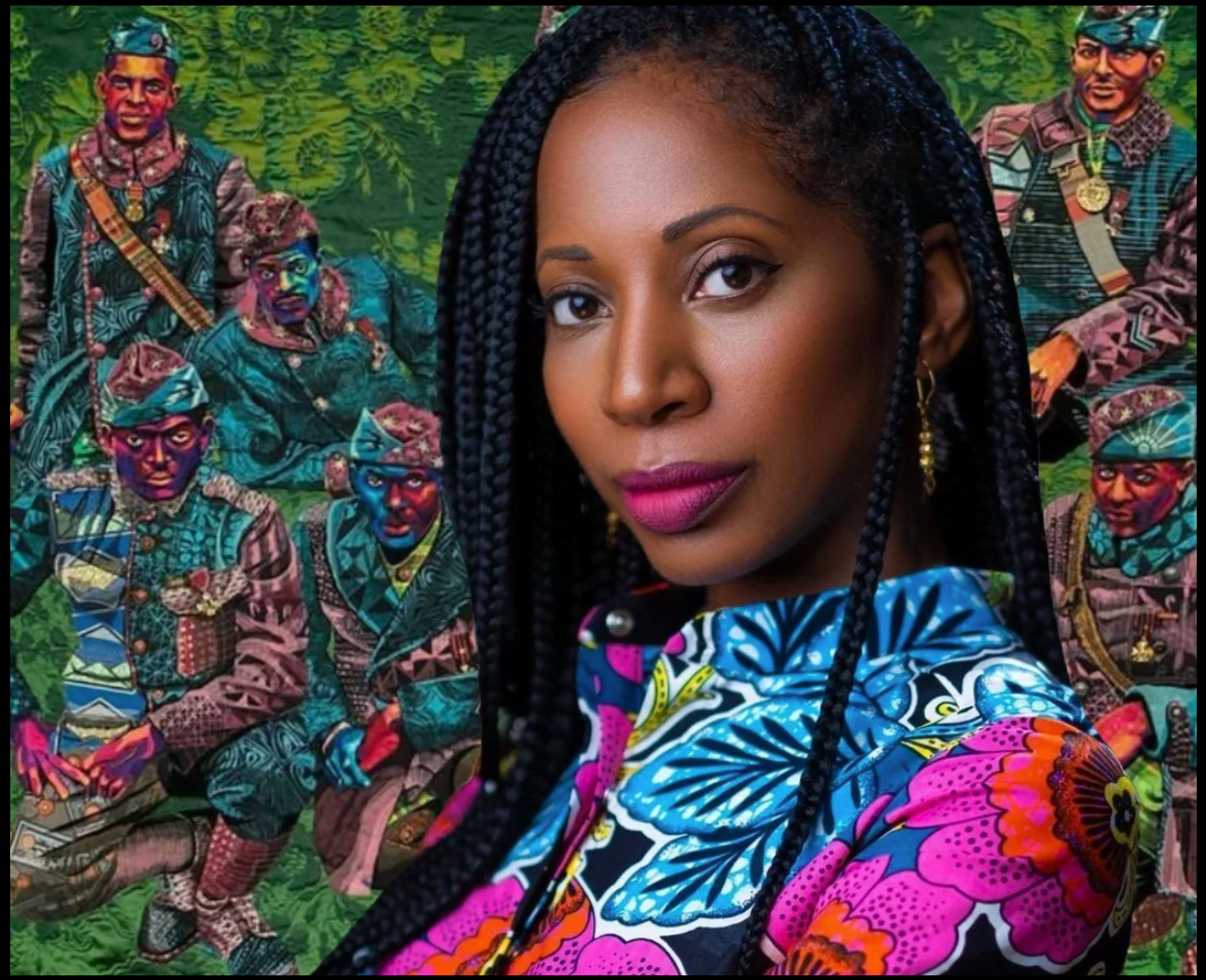 meet artist Bisa Butler via art leadher