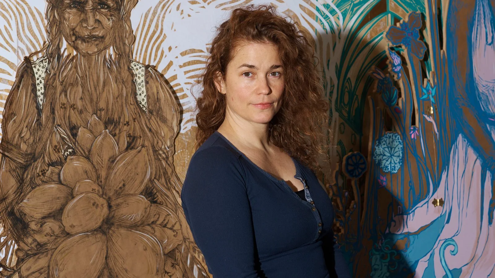 meet artist Swoon via art leadher