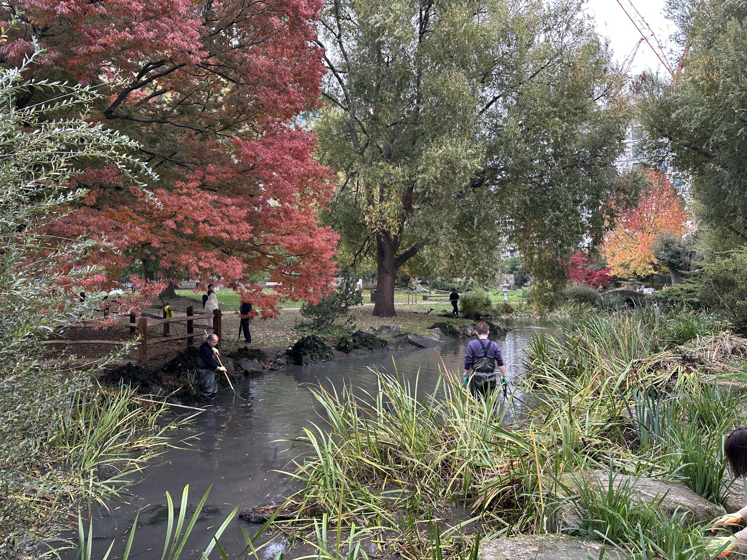 Volunteering at the Garden of Peace