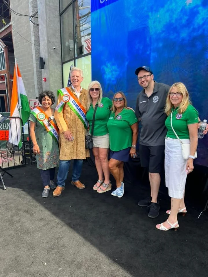 The Team at the annual India Day Parade
