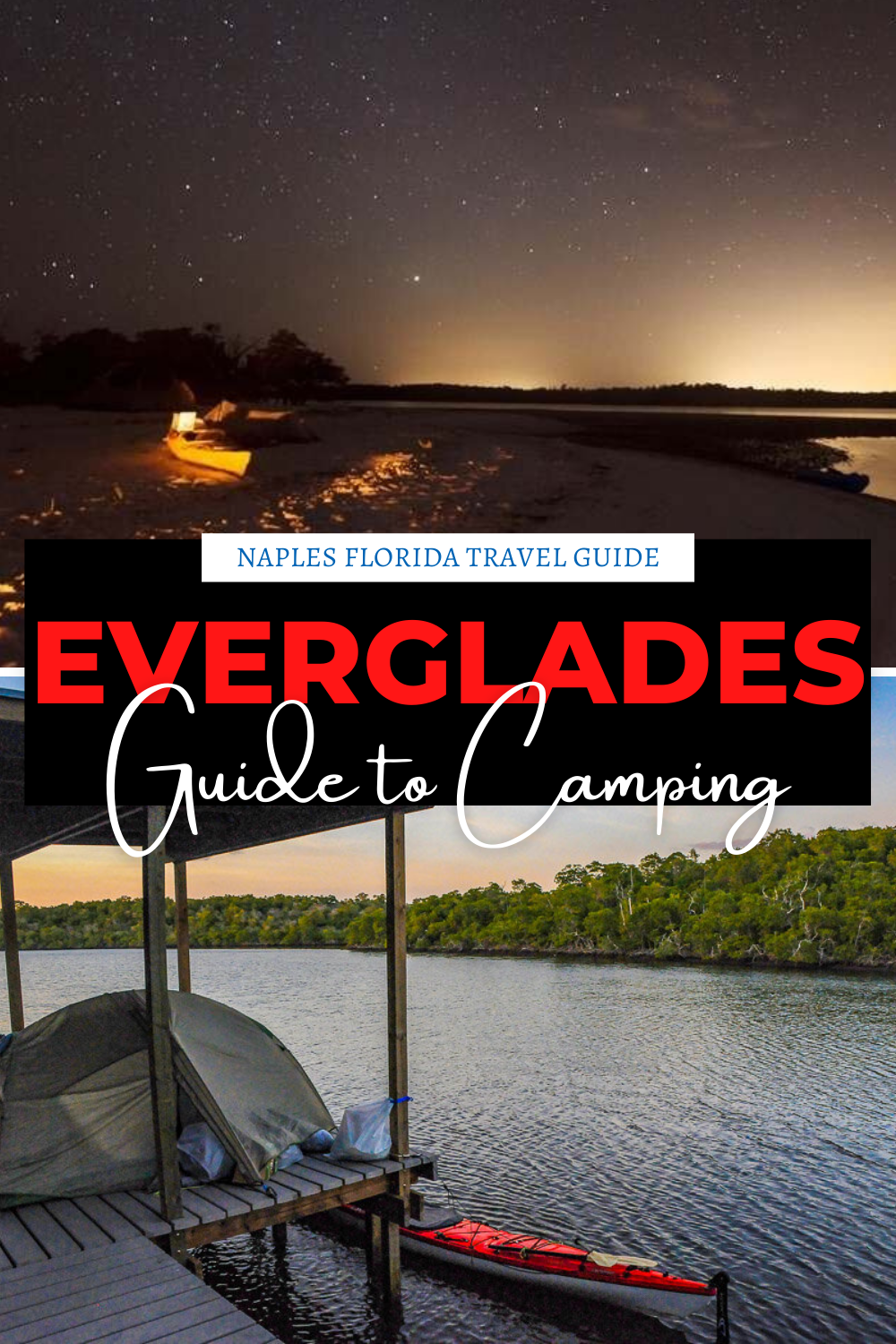 Want to go camping in Everglades National Park? This Everglades camping guide will help you plan your adventure. #camping #Everglades