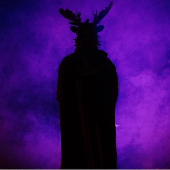 Check these pics from @pixelatedfuture from my week up at @silentgfarms doing costume design and art direction for @blancdublanc_ . This is just the tip of the iceberg. #costumedesigner #maskmaker #rehearsalstudio #regalia #custommade