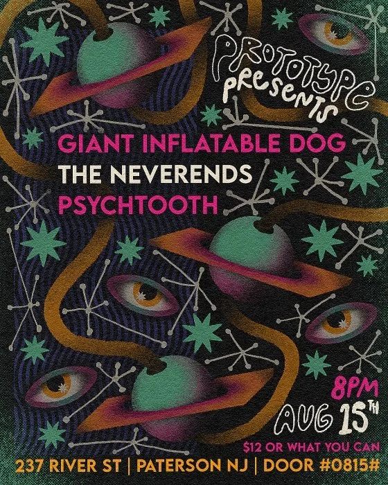 GIANT INFLATABLE DOG | THE NEVERENDS | PSYCHTOOTH