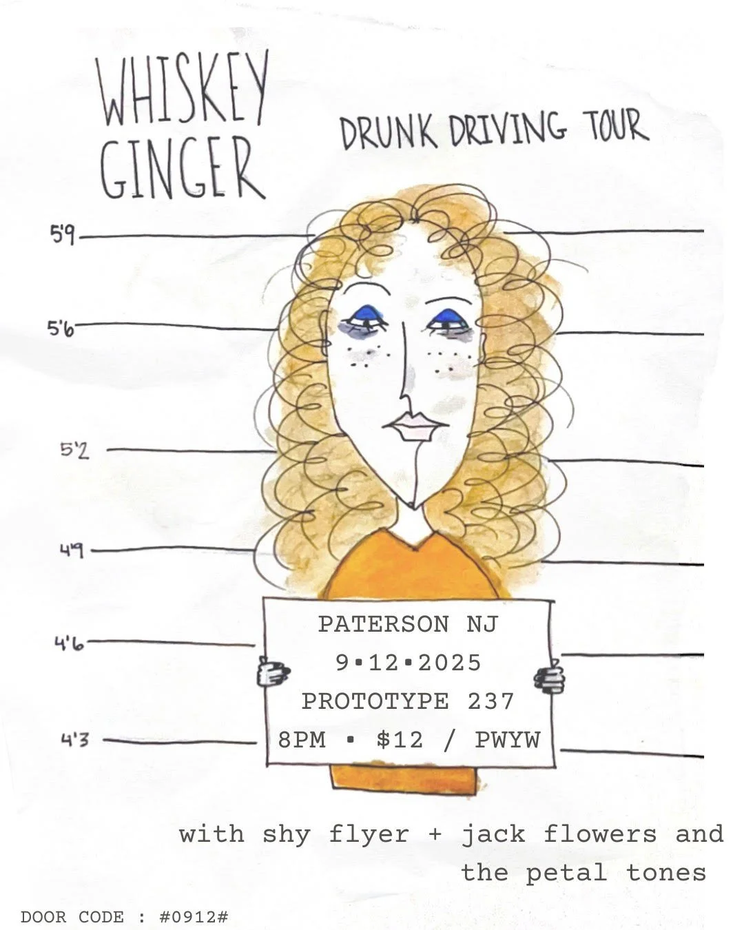 Whiskey Ginger | JAck powers | shy flyer