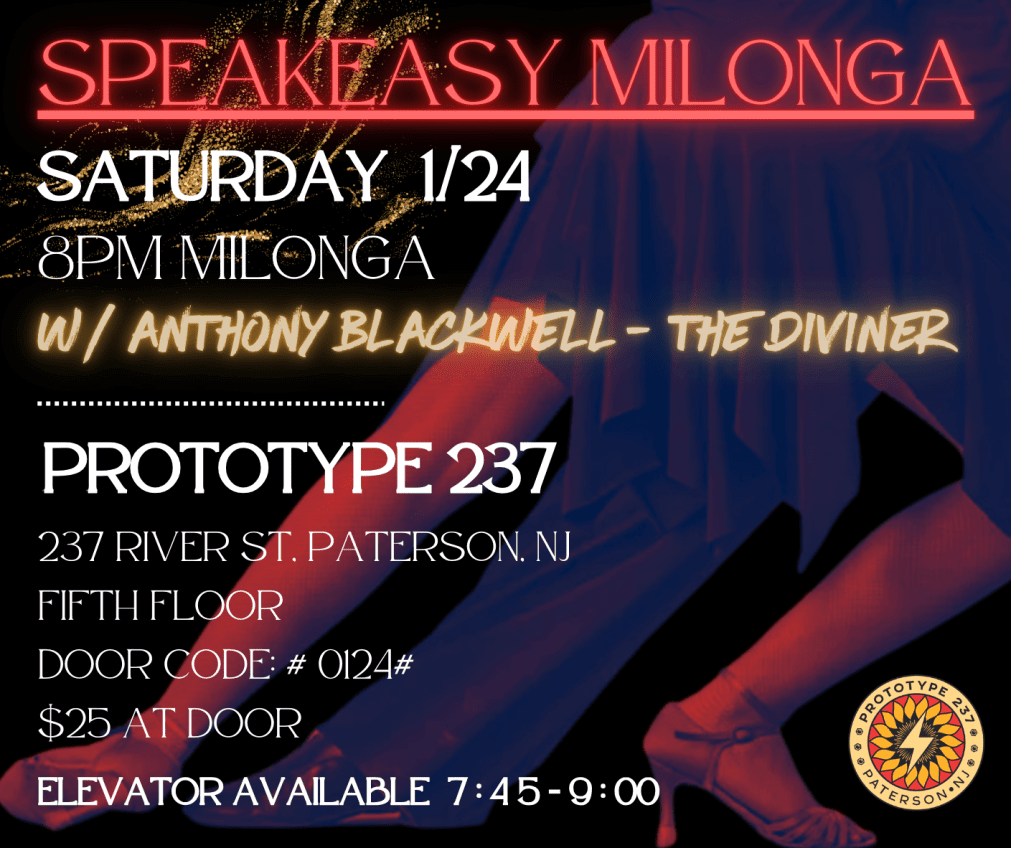 Speakeasy Milonga: Monthly Tango Night!