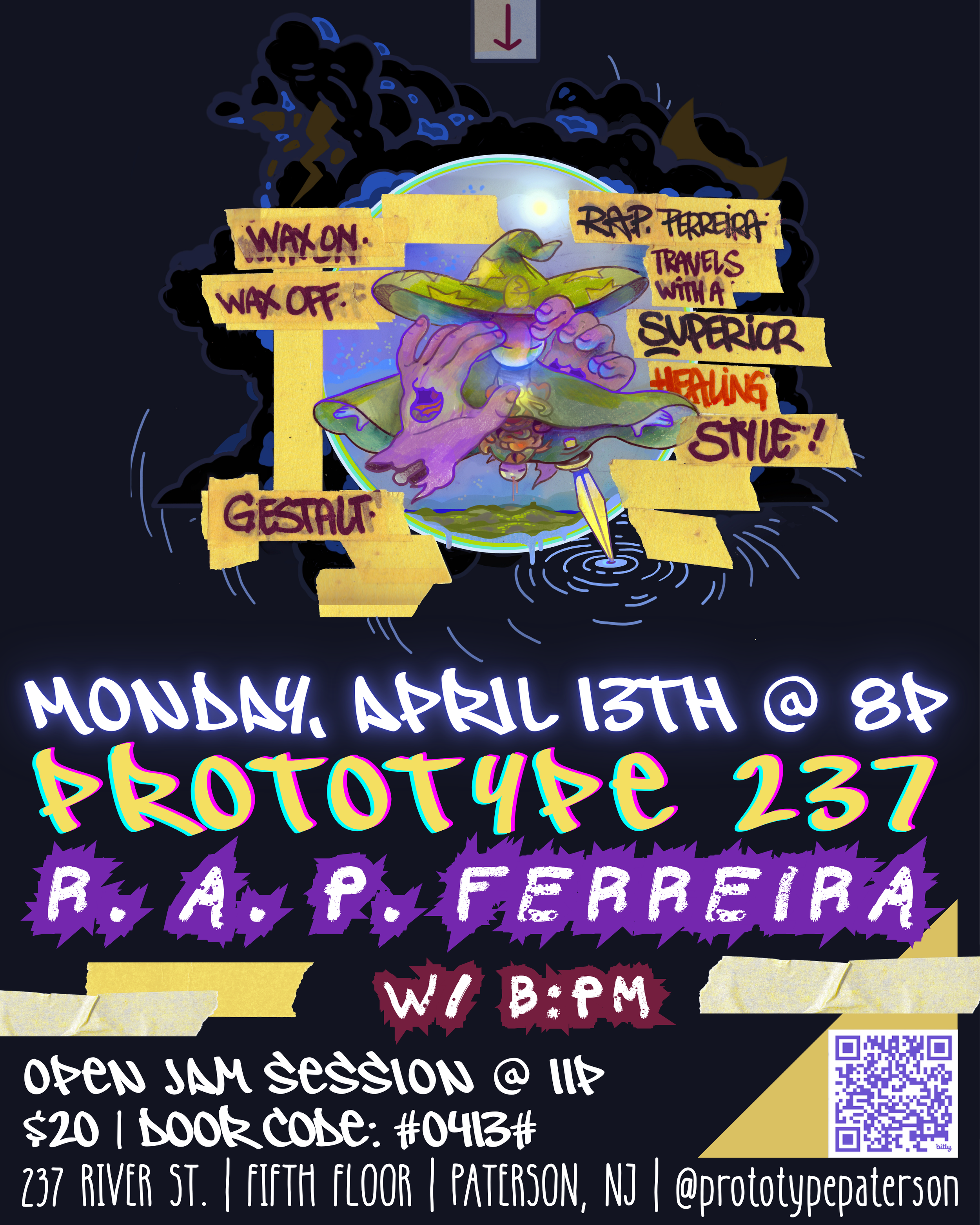R.A.P. FERREIRA: Superior Healing Style East Coast Tour (w/ B:PM + OPEN JAM SESSION)