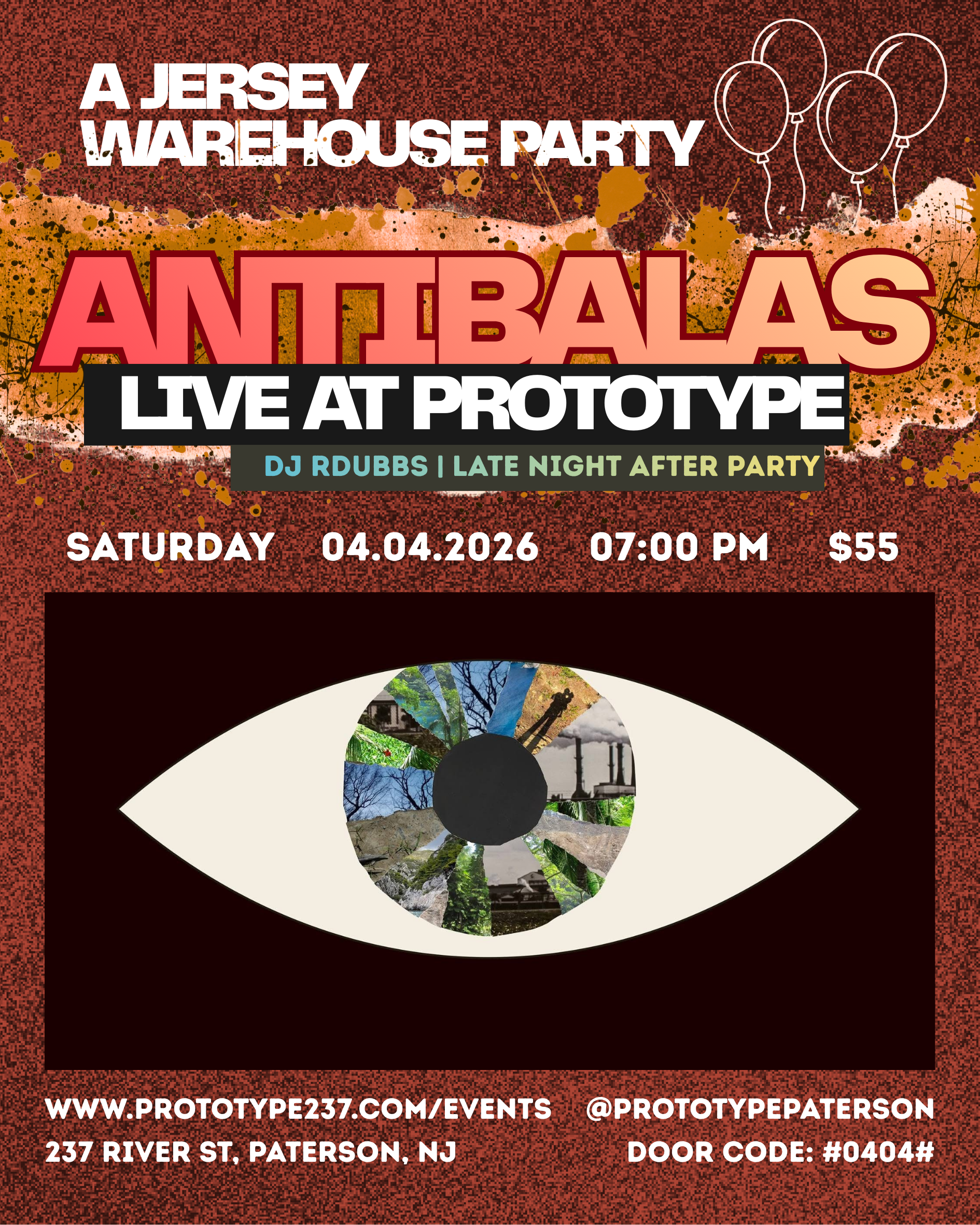 ANTIBALAS: A JERSEY WAREHOUSE PARTY