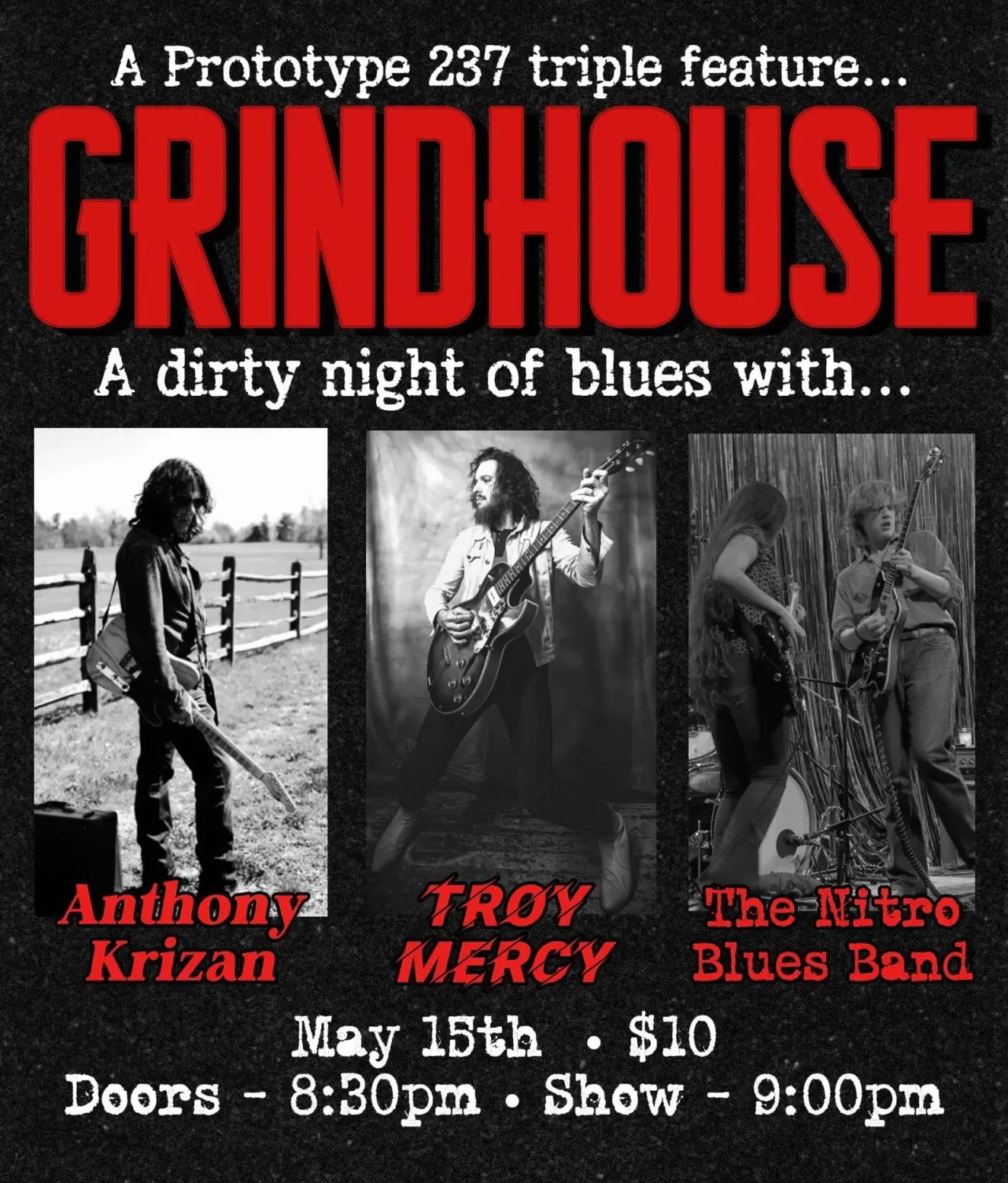 GRINDHOUSE: DIRTY BLUES NIGHT 