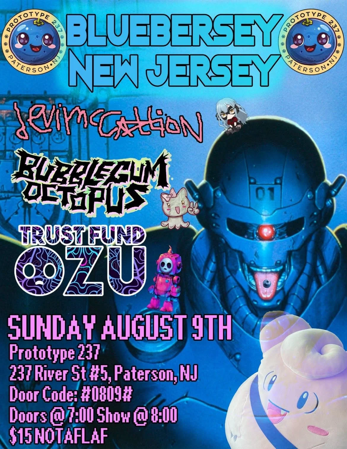 Trust fund ozu, bubblegum octopus, devin mCCALLION
