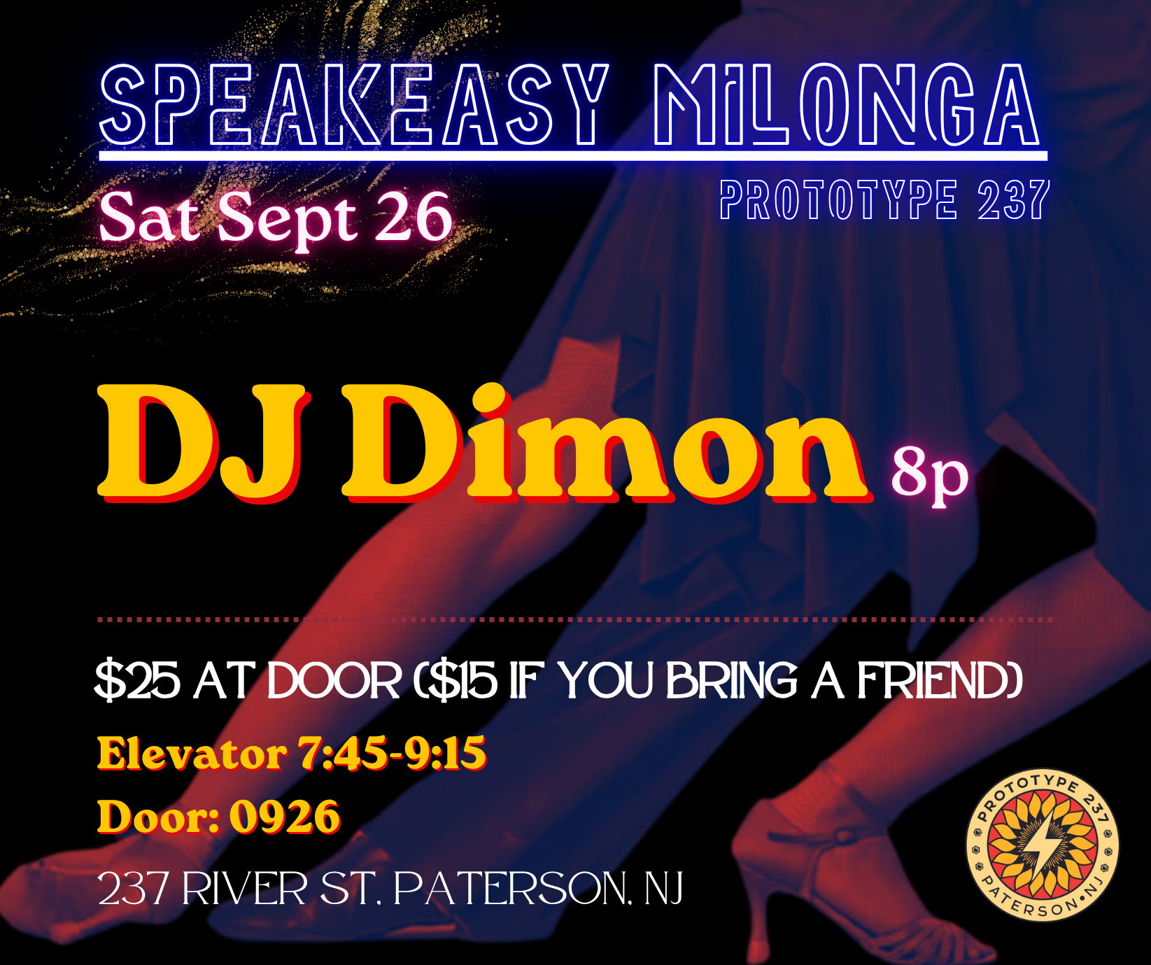 Speakeasy Milonga