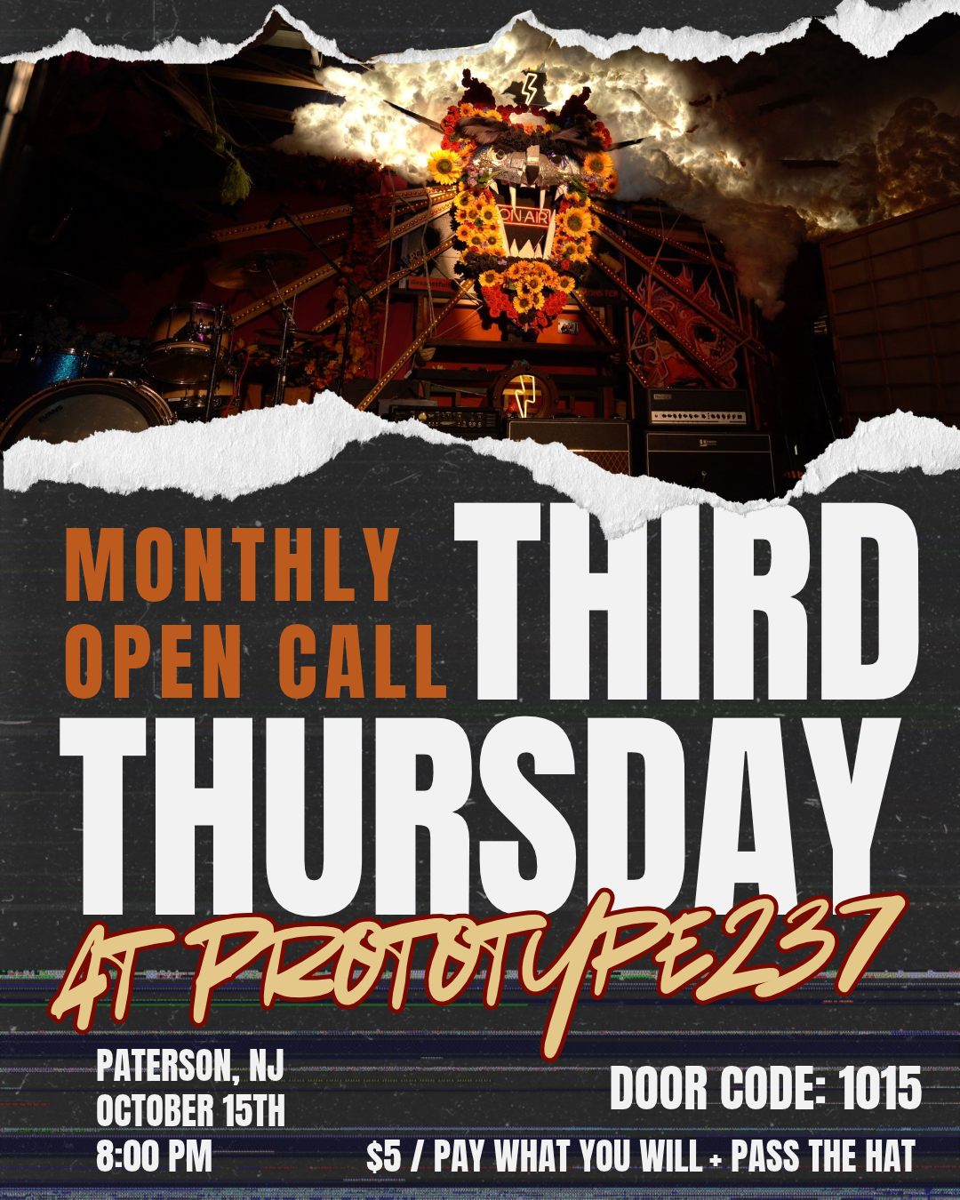 THIRD THURSDAY: Monthly Open CAll