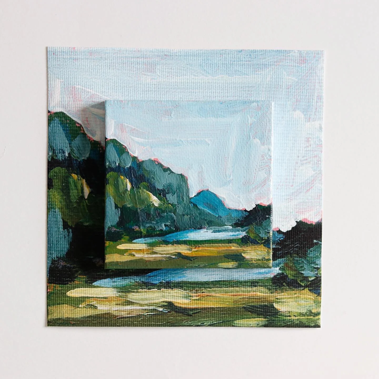 It&rsquo;s amazing when the print matches the original color😍 

Working on some more prints this week for an art fair I have coming up in March, and wishing they all go like this one. Minimal effort and color adjustments to get the perfect match.