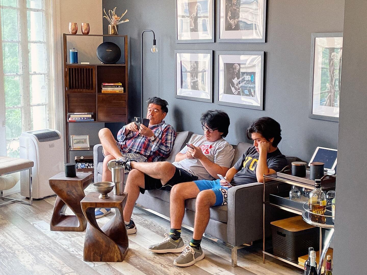 A father-son tradition, a summer haircut! Does anyone remember going to get their first haircut?