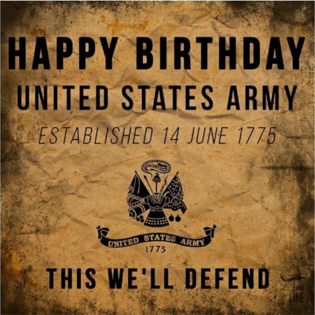 Happy Birthday! #Army #Veterans #1775 #2021
