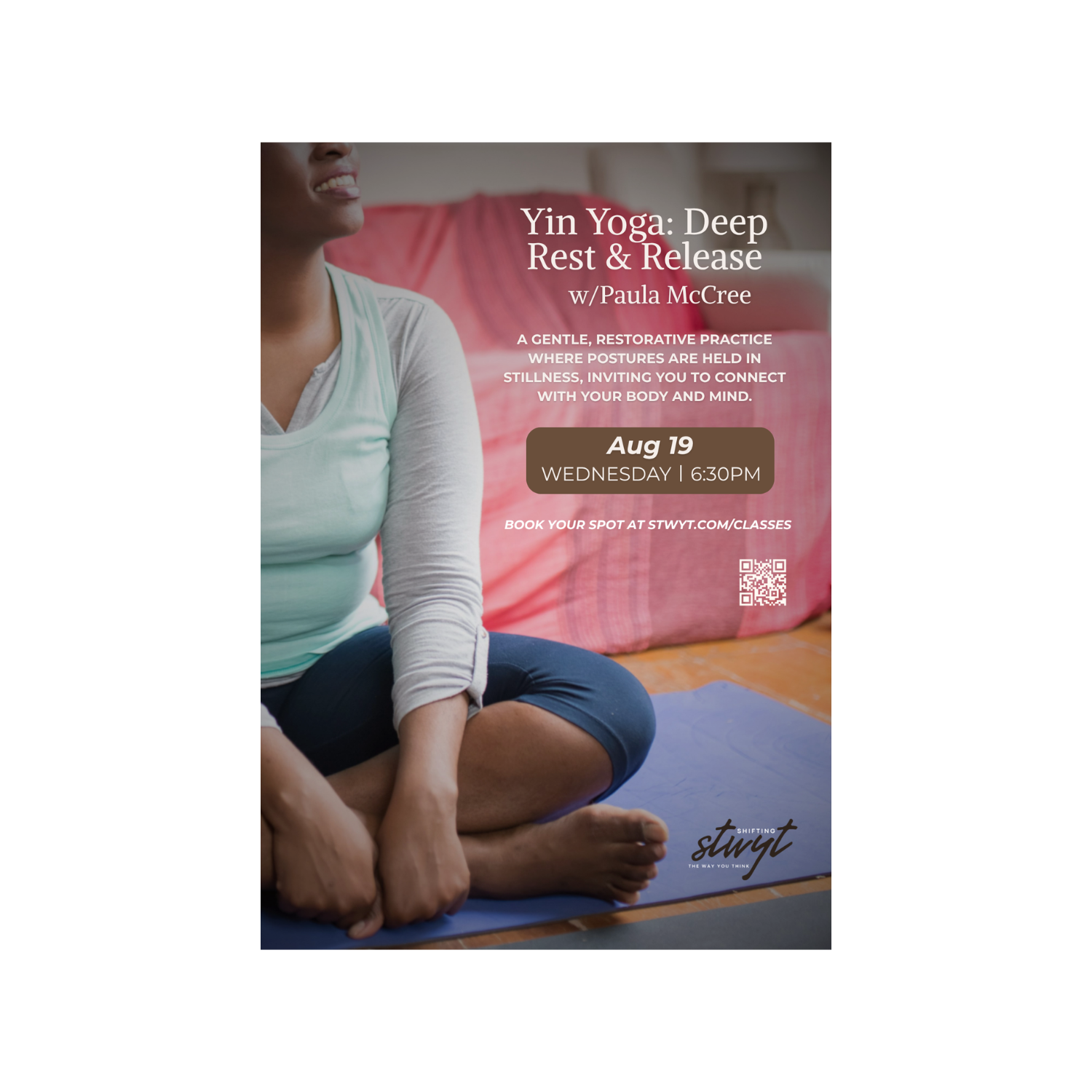 Yin Yoga : Deep  Rest & Release