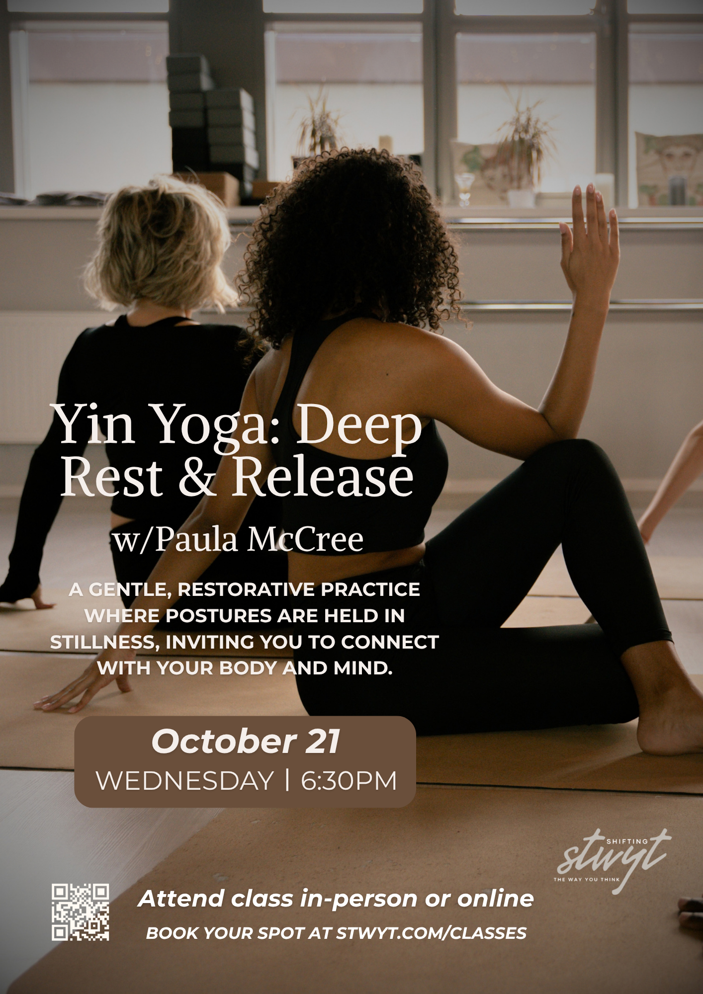 Yin Yoga : Deep  Rest & Release