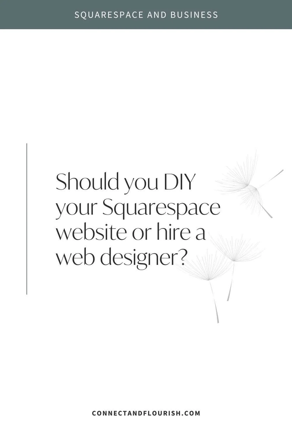 Should you DIY your Squarespace website